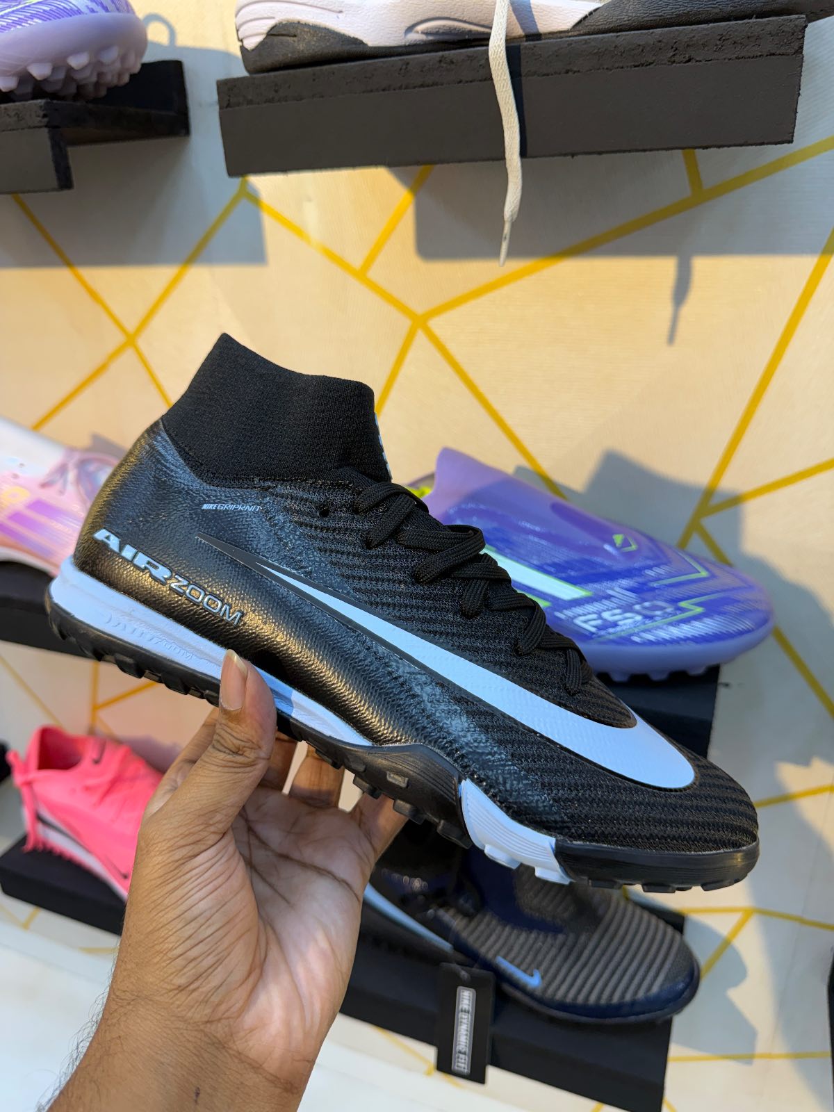 Black air zoom master grade turf