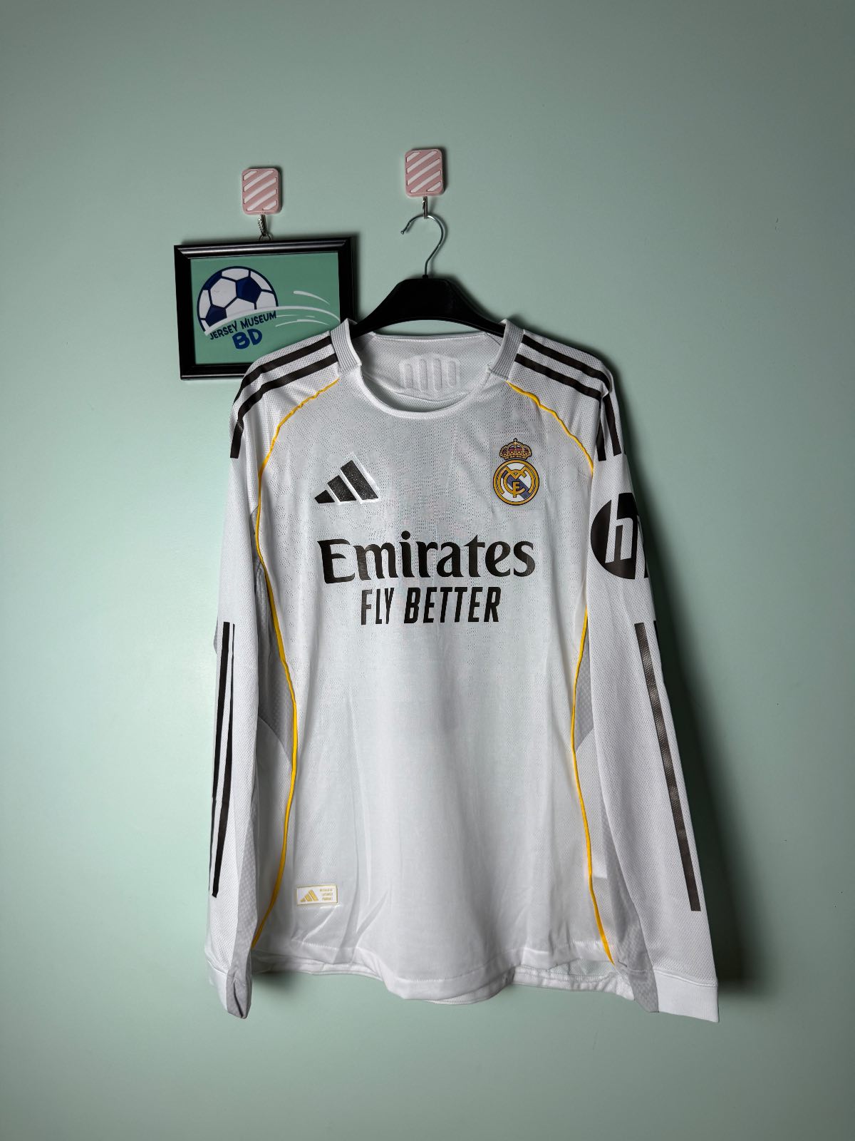 Real madrid 25-26 home long sleeves