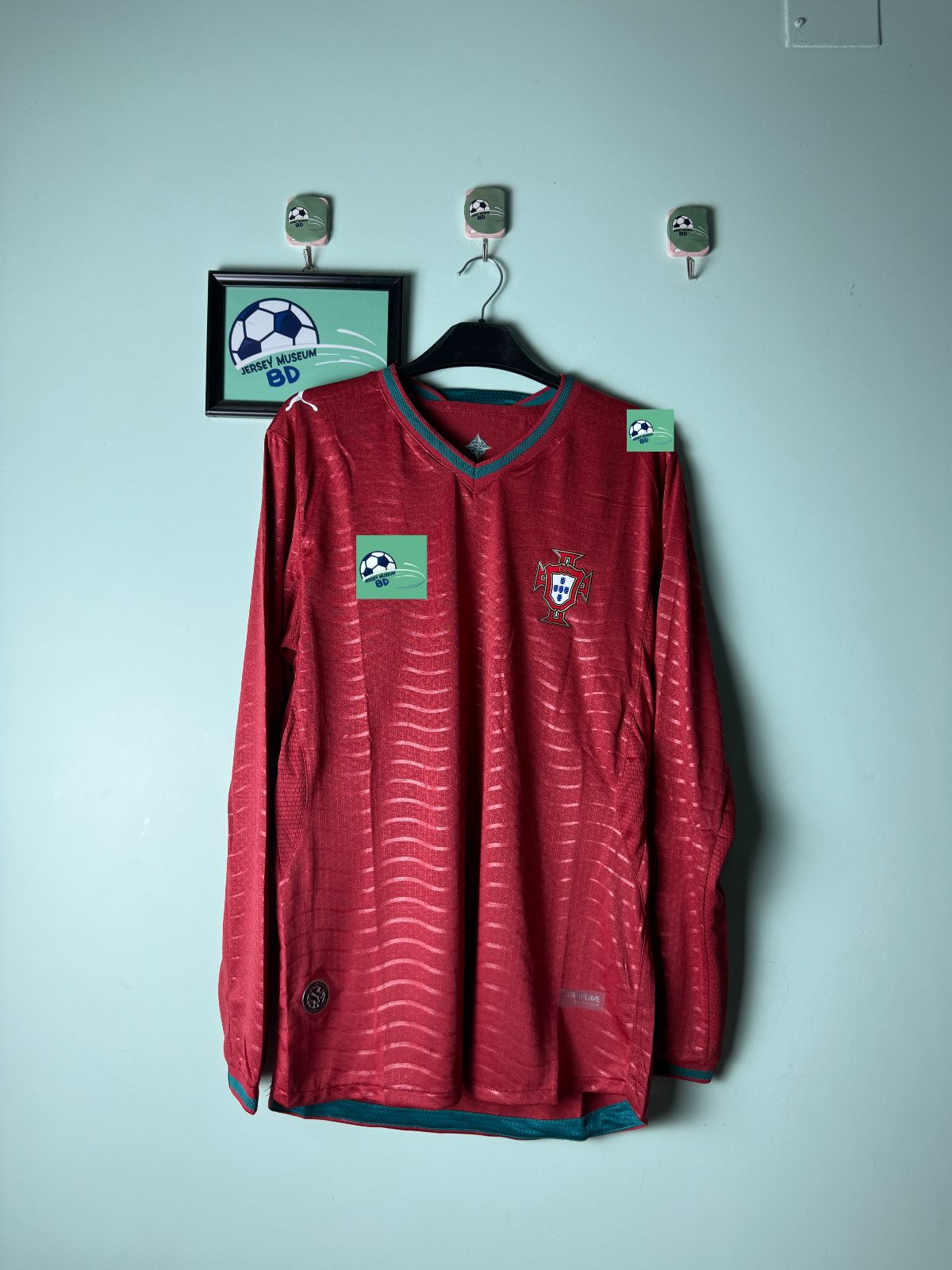 Portugal 26 wc Home long sleeves player