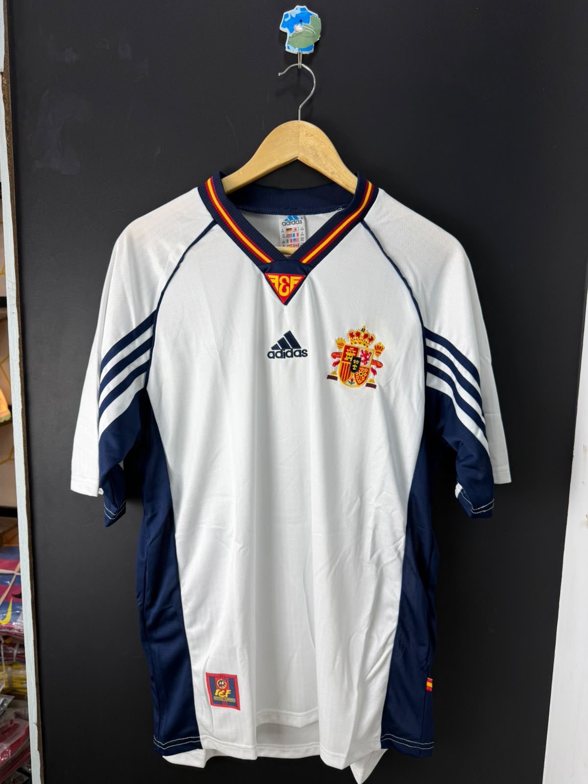 Spain 98 away half sleeves